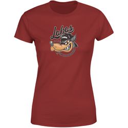 Camiseta Baby Look Feminina Bordô Lobos Sem Pele d... - Stillo's Brother