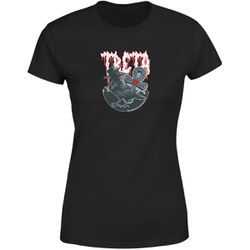 Camiseta Baby Look Feminina Preta Corvo Treta Rock... - Stillo's Brother