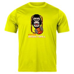 Camiseta Masculina Amarelo Streetball Basketball S... - Stillo's Brother