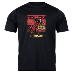 Camiseta Masculina Preta Samuray Breakdance Stillo... - Stillo's Brother