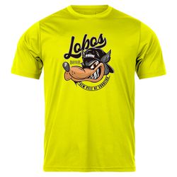 Camiseta Masculina Amarela Lobos Sem Pele de Corde... - Stillo's Brother