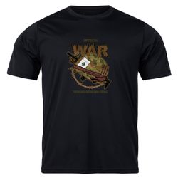 Camiseta Masculina Preta War Treta Rockwear - Stillo's Brother