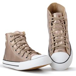 Bota Feminina Couro Legítimo New York - Bronze - S... - St. Lucy