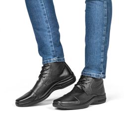 Bota Social Casual Masculino Em Couro Premium 5061... - Calçados Web Brasil