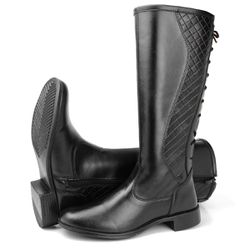 Bota Cano Alto Montaria - 231 Preto - STREETWALKER