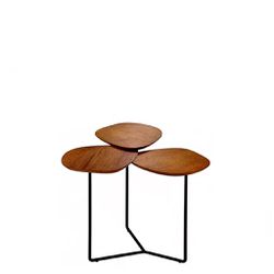 Mesa Lateral Drie Cor Cacau Tauari - Studio Arqcasa