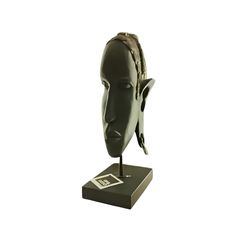 Escultura Decorativa Cabeça Africana em Resina - Studio Arqcasa