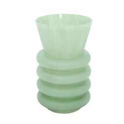 Vaso em Vidro Verde Fosco - Studio Arqcasa