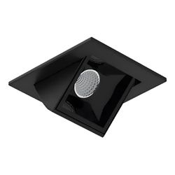 Spot LED Embutir Picco Orientável 3w 2700k 12º Pre... - Studio Arqcasa
