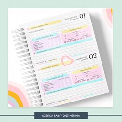 Agenda Escolar Baby - 2025 - AGD0013 - Studio Office K