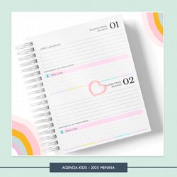 Agenda Escolar Kids - 2025 - AGD0014 - Studio Office K