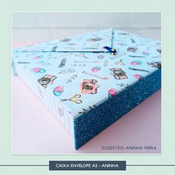 Caixa Envelope A5 - Aninha - CEAl29 - Studio Office K