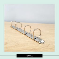 Garra 4D - 2 5 cm - Níquel - G4D25N - Studio Office K