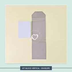 Kit Bloco Vertical - Envelope - KBV930 - Studio Office K
