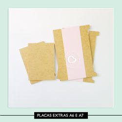 Placas Extra - A6 e A7 - 7B40DC - Studio Office K