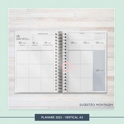 Planner 2025 - Vertical - VER285 - Studio Office K