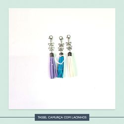 Tassel em Camurça com Lacinhos - TCL686 - Studio Office K