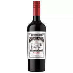 Steak Wine Malbec 750ml - Super Vinhos