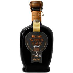 Weber Haus Black Cachaça Premium 3 Anos 750ml - Super Vinhos