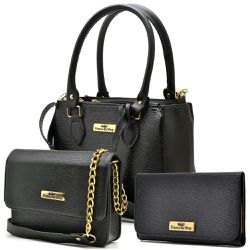 Kit Com 2 Bolsas Femininas Transversais e 1 Cartei... - Atacado Leandrinho