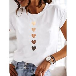Camiseta Estampada Frente Coração Paleta de Cores ... - Atacado Leandrinho