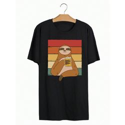 Camiseta Estampada Frente Bicho Preguiça Cervejinh... - Atacado Leandrinho