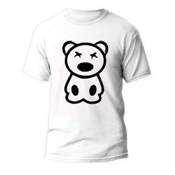 Camiseta Estampada Frente Ursinho Teddy - URSOTEDD - Atacado Leandrinho