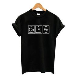 Camiseta Estampada Frente Coffe Elements Tabela Pe... - Atacado Leandrinho