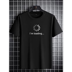 Camiseta Estampada Frente Im Loading Estou Carrega... - Atacado Leandrinho