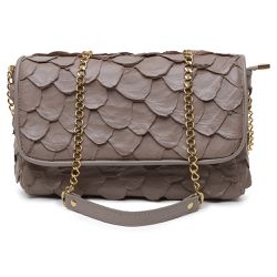 Bolsa em Couro de Pirarucu (Arapaima Gigas) Fendy ... - Taia 