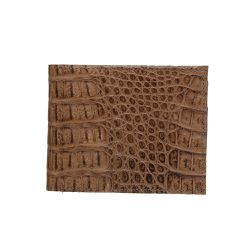 Carteira Mas. em couro de Jacaré (Caiman Yacare ) ... - Taia 