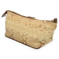 Necessaire Unissex em Cobra (Python reticulatus) S... - Taia 