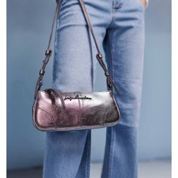 BOLSA LB RETANGULAR ALÇA COURO - TITANIO - BR-TITA... - Talita Fidelis | Para mulheres que sabem onde querem pisar