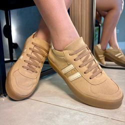 TENIS DUNA - AREIA - DUNA - Talita Fidelis | Para mulheres que sabem onde querem pisar