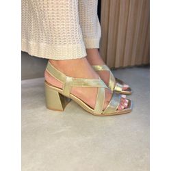 SANDALIA ELASTICO OURO LIGHT - SEO - Talita Fidelis | Para mulheres que sabem onde querem pisar
