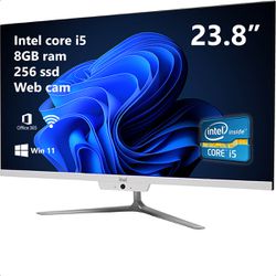 Computador All In One i5 23.8” Ssd 256GB 8G Ram Bl... - Ital Computadores