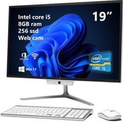 Computador All In One i5 19” Ssd 256GB 8G Ram Blue... - Ital Computadores