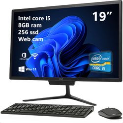 Computador All In One i5 19” Ssd 256GB 8G Ram Blue... - Ital Computadores