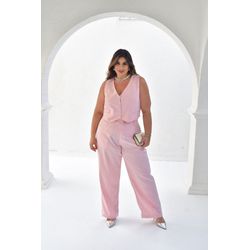 Colete Lola Rosé - TA242270 - TAMTAUM PLUS SIZE FASHION