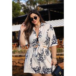 Conjunto Camisa Laguna - TA242247 - TAMTAUM PLUS SIZE FASHION