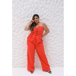 Calça Gaby Apricot - TA242105 - TAMTAUM PLUS SIZE FASHION