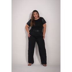 Calça Hanne Black - TA241959 - TAMTAUM PLUS SIZE FASHION