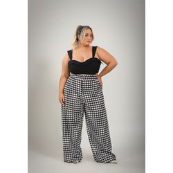 Calça Paloma Black - TA241977 - TAMTAUM PLUS SIZE FASHION