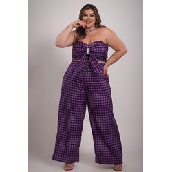 Calça Paloma Grape - TA241978 - TAMTAUM PLUS SIZE FASHION