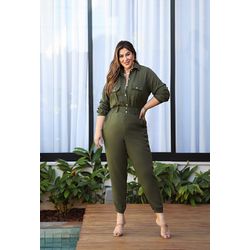 Conjunto Alicia Florest - TA242220 - TAMTAUM PLUS SIZE FASHION