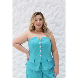 Top Corset Nick Tiffany - TA242106 - TAMTAUM PLUS SIZE FASHION