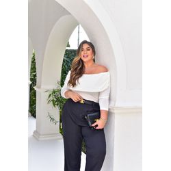 Blusa Tathi White - TA242217 - TAMTAUM PLUS SIZE FASHION