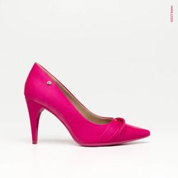 Scarpin Barbie Piccadilly Rosa Metal - 05999 - Tânia Calçados