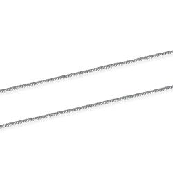 Corrente Elo Pipoca em Prata 925 - 45CM(D601) / 60... - Tarciana Joias