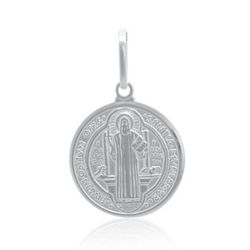 Pingente São Bento em Prata 925 - P017 pingente pe... - Tarciana Joias